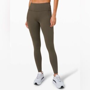 Lululemon Fast and Free Tight 28” Non Reflective Sz 4
